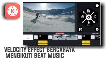 cara membuat velocity di kinemaster mengikuti beat music dan bercahaya
