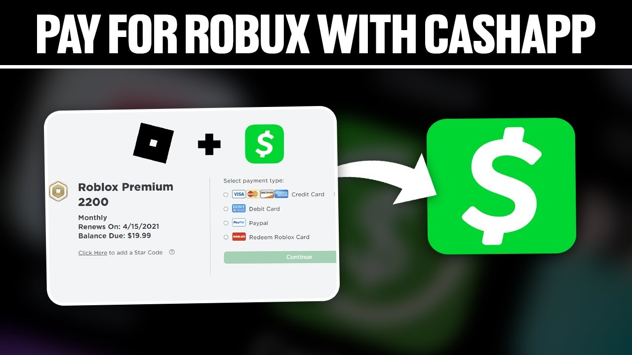 How To Pay For Robux With Cashapp 2023! (Full Tutorial) 