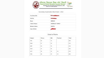 HBSE 10th Result 2022 Kaise Dekhe ? How To Check BHSE 10th Result 2022? Haryana Board 10th Result !