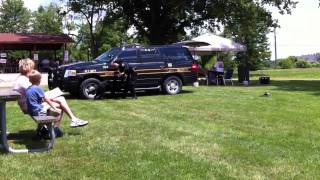 K9 demonstration at County Fair