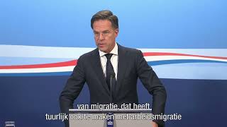 Inleidend statement van MP Mark Rutte na de ministerraad van 26 mei 2023