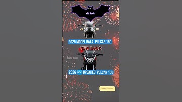 😱 2026 Bajaj Pulsar 150 New Model 🔥 | LED Headlamp 💡 | Launch Details #shorts  #trendingshorts