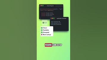 @Value vs @ConfigurationProperties. Which should you use? #springboot #java #devtok #backend #tech