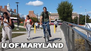 [4K] University of Maryland  Walking Tour