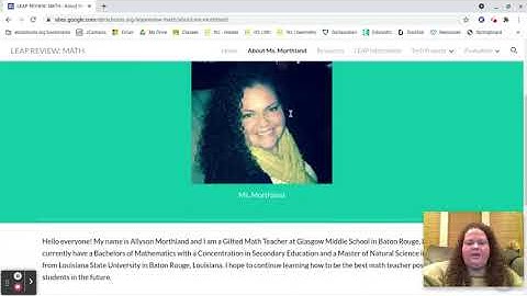 Screencastify of Google Site