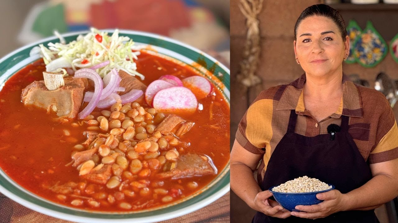 Pozole de Frijol Blanco Tépari con Costilla de Cerdo - Receta Tradicional  La Herencia de las Viudas