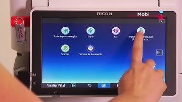 Tutoriel RICOH : Impression depuis une clé USB