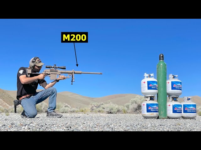 M200 408 cheytac vs oxygen tank class=