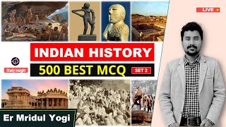 Indian History Best 500 MCQs | Set 2 | Study insight