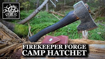 Firekeeper Forge Camp Hatchet: Premium Finish...Perfectly Packable!