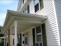 How to Replace Porch Post columns | Composite and vinyl rot free porch post replacement