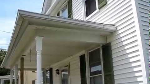 How to Replace Porch Post columns | Composite and vinyl rot free porch post replacement