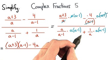 Complex Fractions Practice 5 - Visualizing Algebra