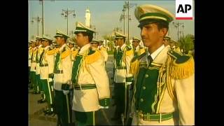 SAUDI ARABIA: LIBYAN LEADER MOAMMAR GADHAFI VISIT