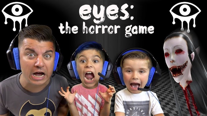 EYES THE HORROR GAME ( A FLOATING DEMON HEAD) OMG #eyesthehorrorgame #