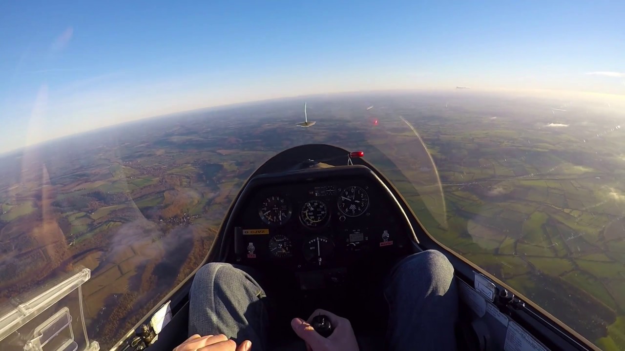 Yorkshire Gliding Club Flight 25/11/16 YouTube