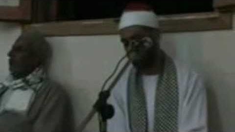 ختام القارئ الشيخ عبدالوهاب زكى عبده