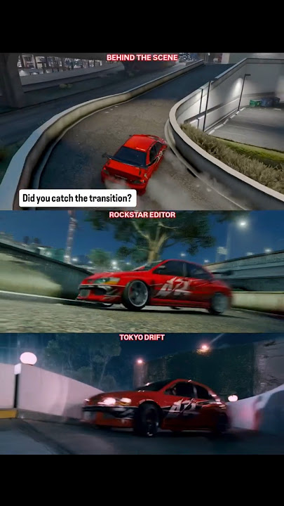 I RECREATED TOKYO DRIFT IN GTA 5 #gta5 #automobile #fastandfurious