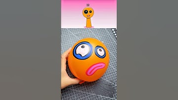 ☘️🍀Turning a Balloon into Sprunki OC Numberblocks 22 #diyballoon #sprunkioc #numberblocks #funny
