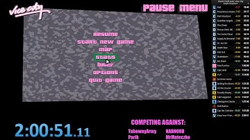 GTA Vice City Any% Dupeless No Replays RACE #2