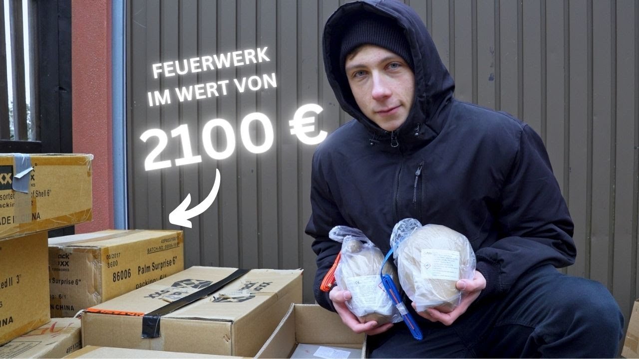 2100€ 0 Uhr Feuerwerk 💥 Silvester 2024/25 💥 mit einem Pyrotechniker