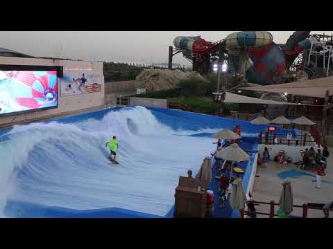 Best Riders on the FlowRider FlowBarrel Ten Double at Yas Waterworld Abu Dhabi Dubai