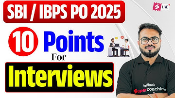 Top 10 Most Important Questions of SBI/ IBPS PO Interview | SBI/ IBPS PO Interview Preparation