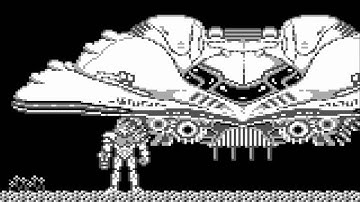 Metroid II glitch standing samus