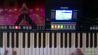 Комиссар Ты уйдешь игра на синтезаторе Yamaha