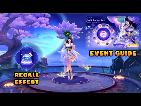 KAGURA WATER LILY SKIN | 2021 STARLIGHT FEST EVENT GUIDE! - MLBB