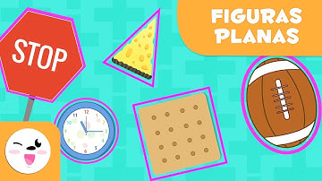 Figuras geométricas planas para crianças - Vocabulário educação infantil