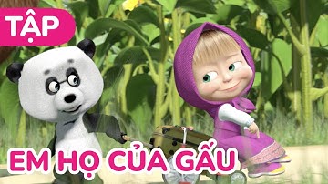 Cô Bé Masha và Chú Gấu Xiếc 👋 Em họ của gấu 🤝😊 (Tập 15)