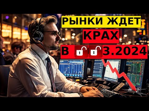 РЫНКИ ЖДЕТ КРАХ. Глобальный разбор акций, нефти, золота, доллар/рубля.