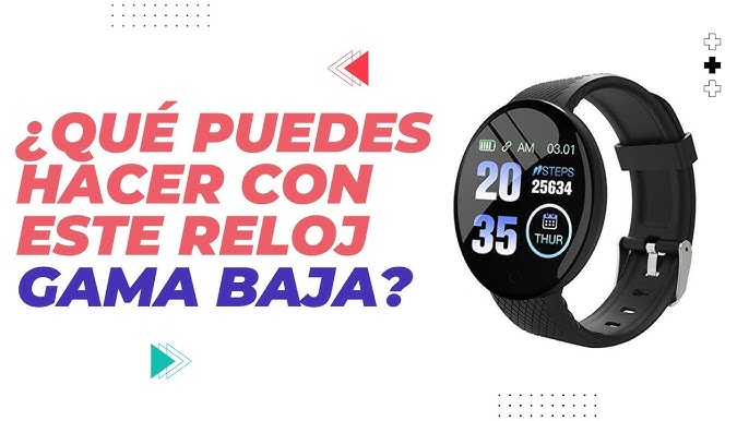 D18 Reloj Inteligente Redondo Smartwatch Mujer Impermeable Deporte Tracker  * 3CKINGDOM *