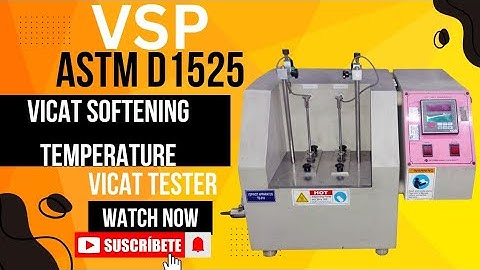 VICAT SOFTENING TEMPERATURE OF PLASTICS (VSP) | ASTM D 1525 |  FULL VIDEO IN HINDI | THERMAL TESTING
