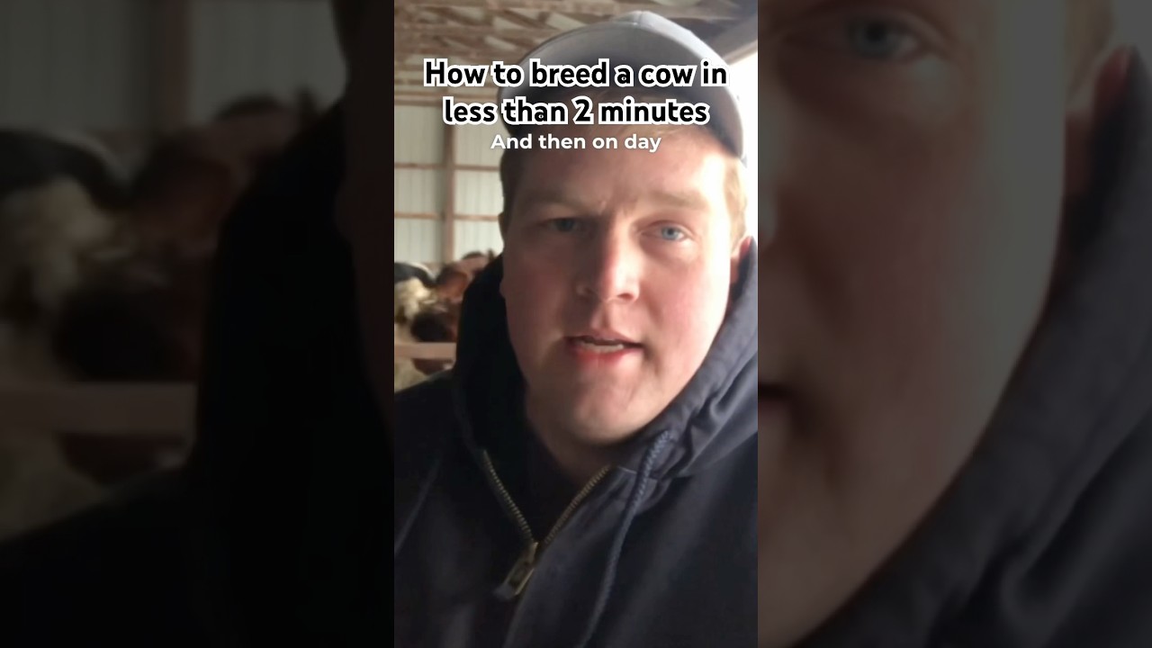 How to AI cattle for breeding