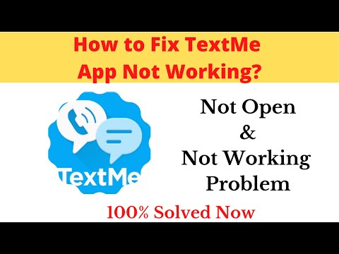 How to Fix TextMe App Not Working Problem Android & Ios - Not Open Problem Solved | AllTechapple