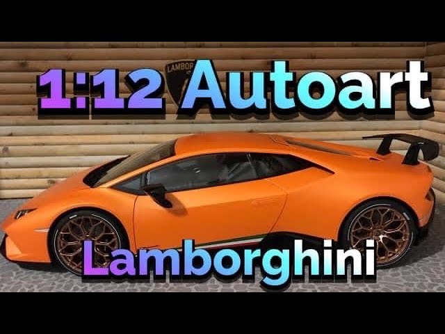 Lamborghini Huracan performante 1:12 by Autoart - YouTube