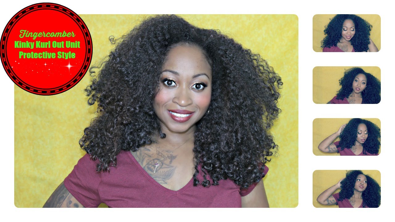 Slayed Big Curly Hair Fingercomber Affordable Kinky Curl Dupe
