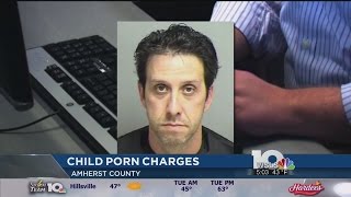 man arrested on child porn charges