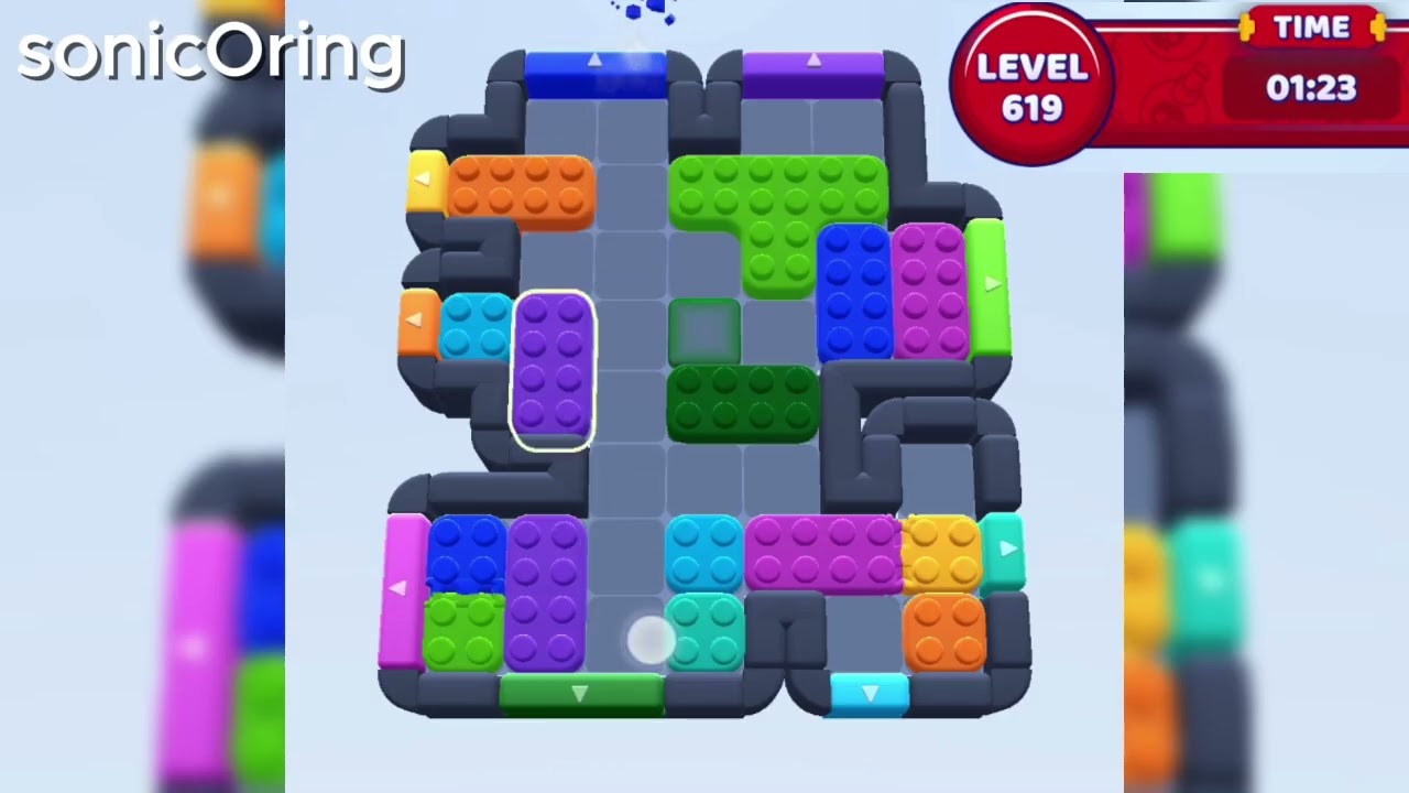 Color Block Jam Level 619 - YouTube