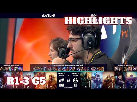GX vs NAVI - Game 5 Highlights | Round 1 LEC Summer 2026 Playoffs | GIANTX vs Natus Vincere G5