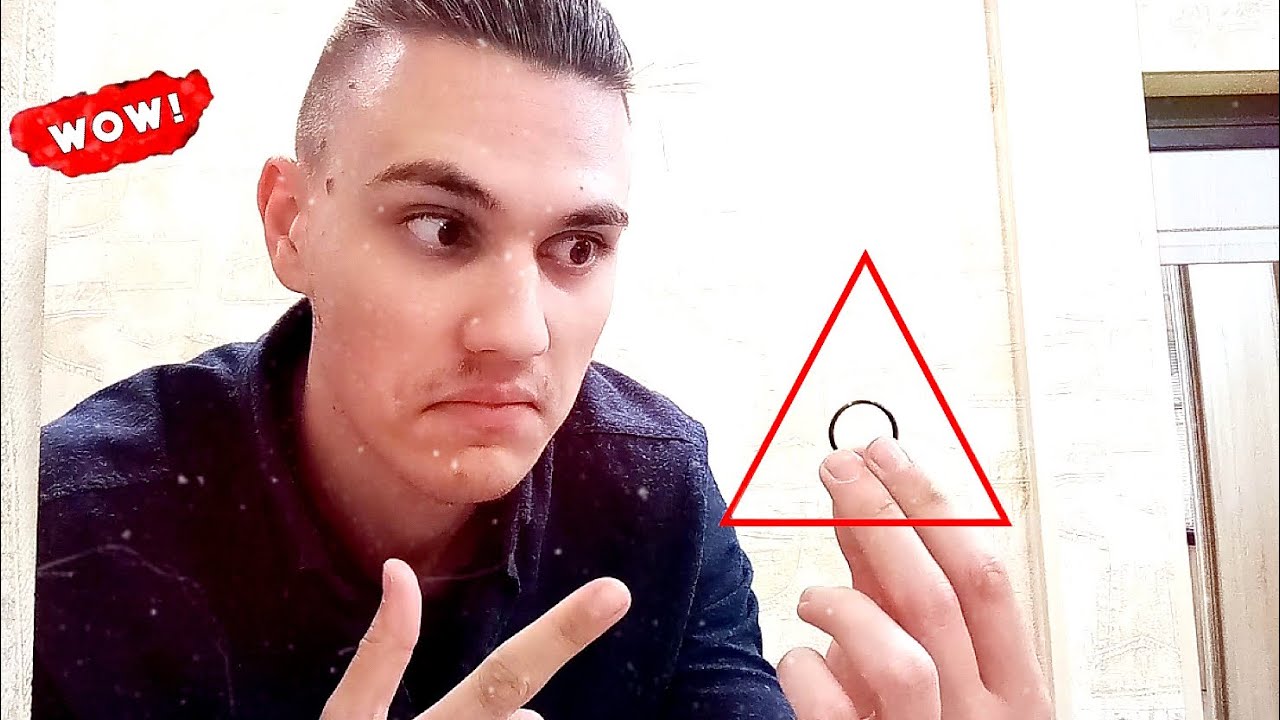 ВИЗУАЛЬНОЕ ПРОЯВЛЕНИЕ КОЛЬЦА НА ВАШЕЙ РУКЕ | ФОКУСЫ С КОЛЬЦОМ ...