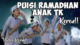 VIDEO LEGEND!! PUISI RAMADHAN ANAK TK KEREN
