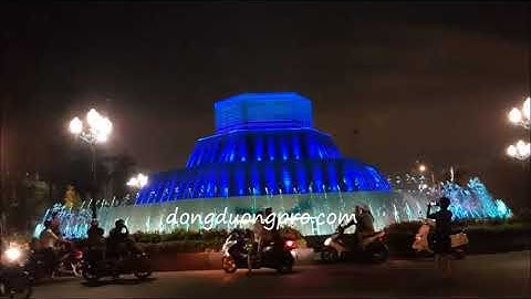 Đài phun nước vòng xoay Lý Thường Kiệt - Dự án Biển - Rạng Đông Groups