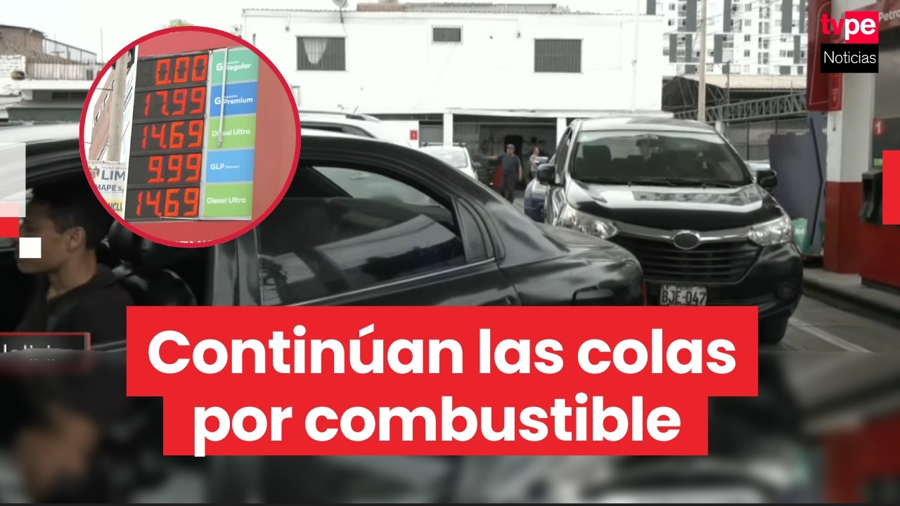 Racionamiento GNV: continúan las largas colas en los grifos para abastecerse de GLP y gasolina