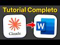 Cómo Conectar y Utilizar Claude con Word (Hace TODO Automático 🤯)