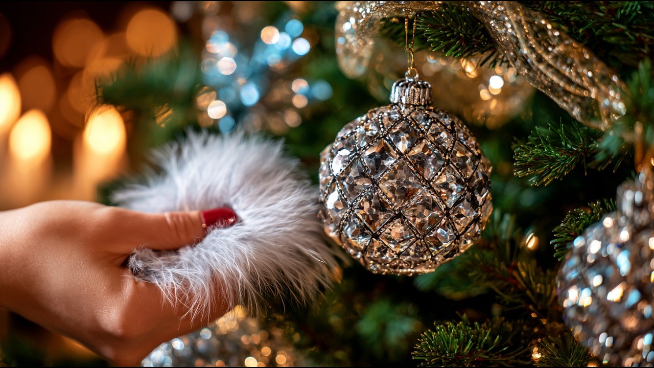 Brilliant Christmas Tree Decor 2025: Luxurious Elegant Crystal ...