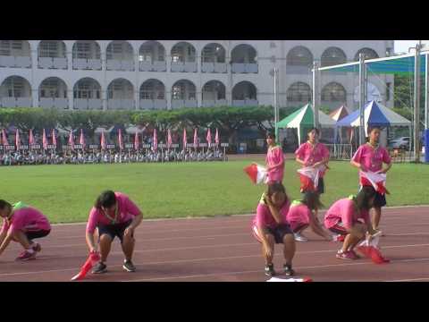 105校運會317班旗舞表演