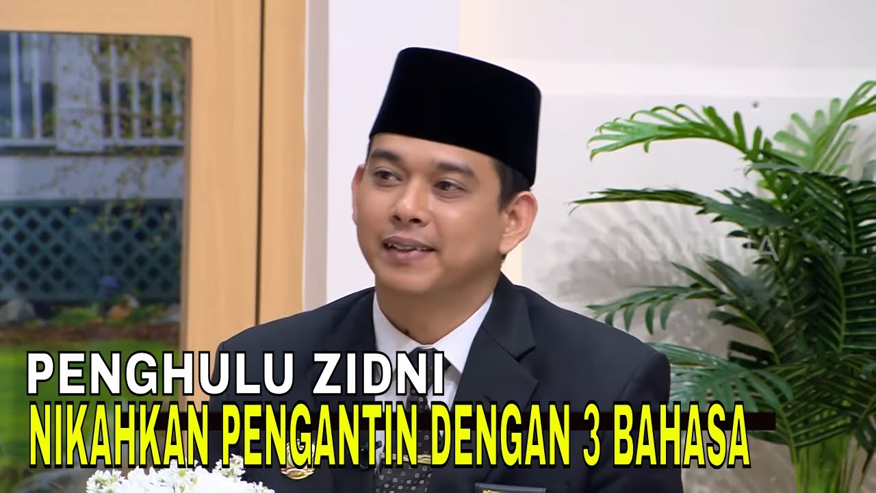 Viral! Zidni, Penghulu Yang Nikahkan Pasangan Beda Negara Dengan 3 Bahasa | FYP (11/02/26) Part 3